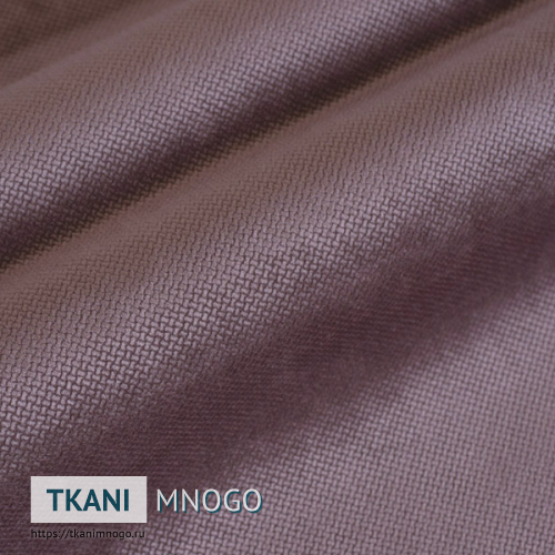 Фото ткани велюра “AMG-19” (однотонный бордовый)