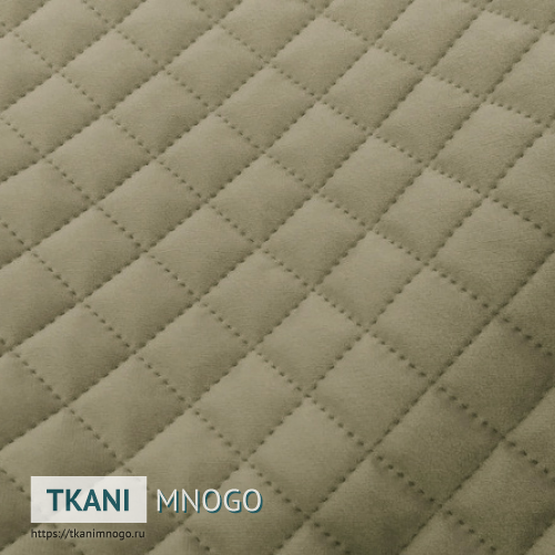 Фото фактуры велюра “CSBYH1-19A” (ромб бежевый)