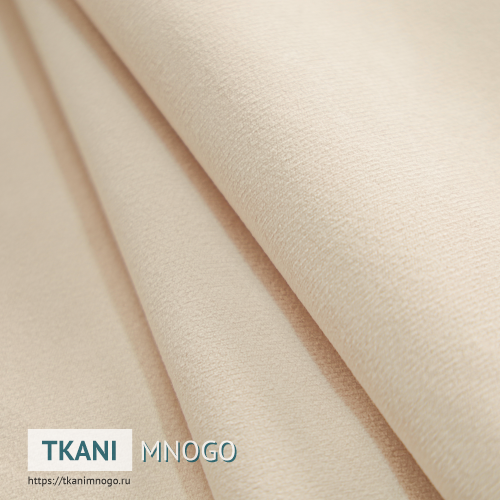 Фото фактуры велюра “04” (однотонный бежевый)