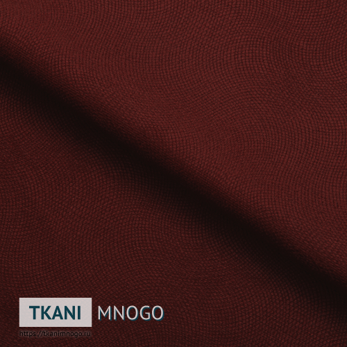 Фото ткани велюра “28” (однотонный бордовый)