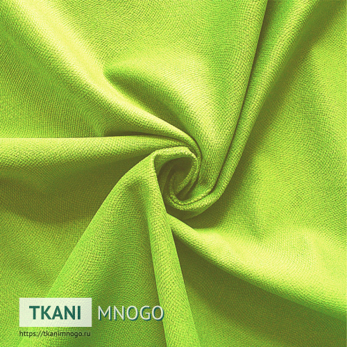 Фото ткани велюра Мазератти “G-19” (узор зеленый)