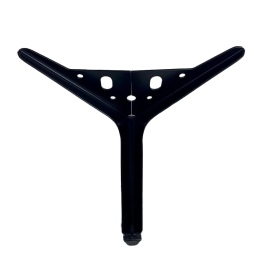 Опора угловая М015 Н150 черная - Опоры мебельные