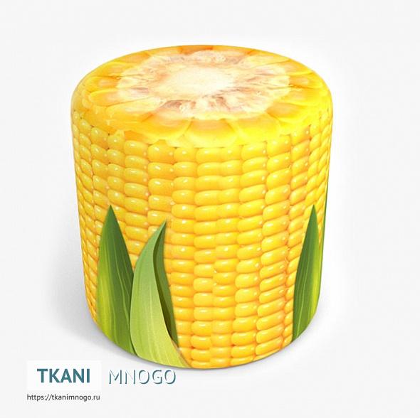 Фото внешнего вида мебельных принтов “Кукуруза” детские - цифровая печать на мебельной ткани